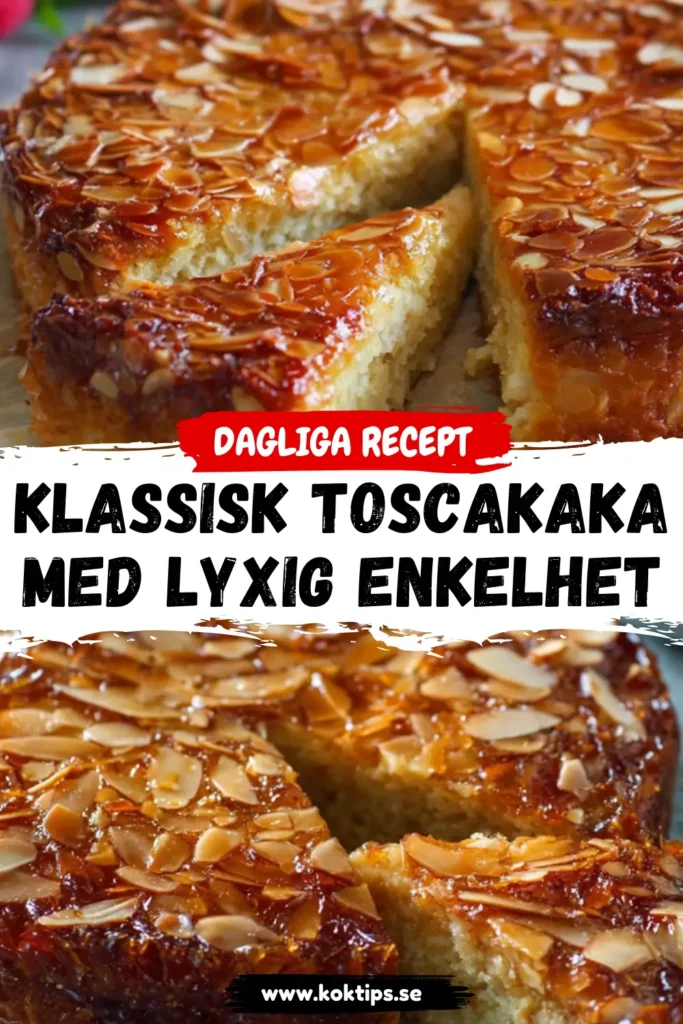 Klassisk toscakaka med lyxig enkelhet