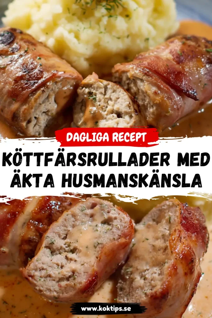 Köttfärsrullader med äkta husmanskänsla