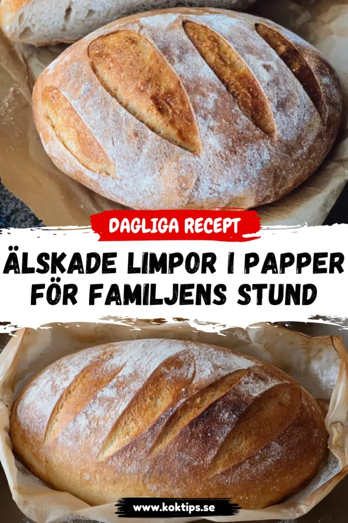 Älskade Limpor I papper för Familjens Stund