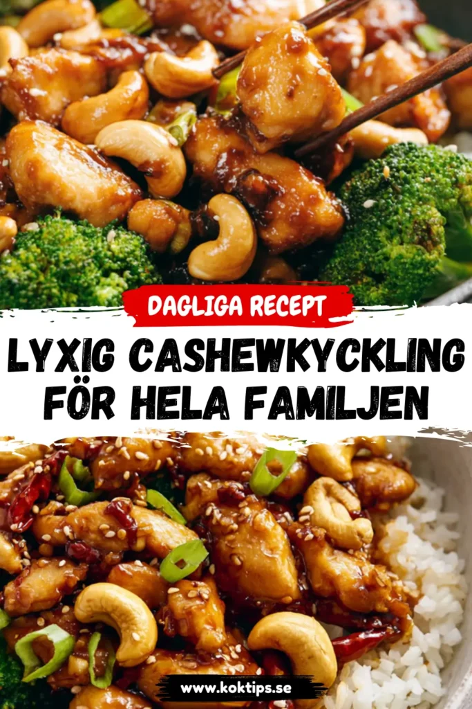 Lyxig Cashewkyckling för hela familjen