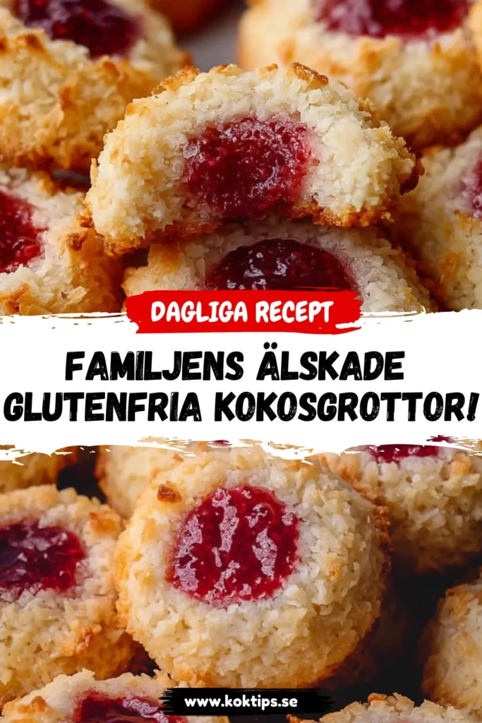 Familjens älskade Glutenfria kokosgrottor!