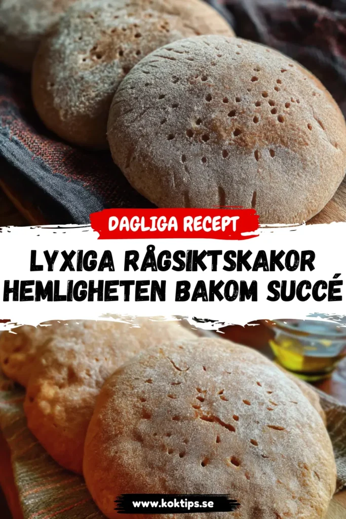 Lyxiga rågsiktskakor: Hemligheten bakom succé