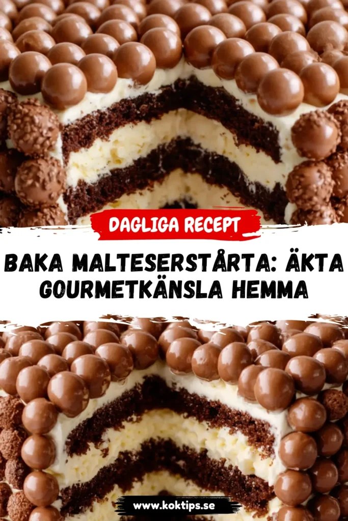 Baka Malteserstårta: Äkta gourmetkänsla hemma