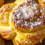 Magiska saffransbullar med vaniljfyllning