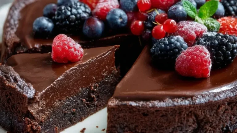 Kladdkaka med fudge: Lyxig dessert på 55 min