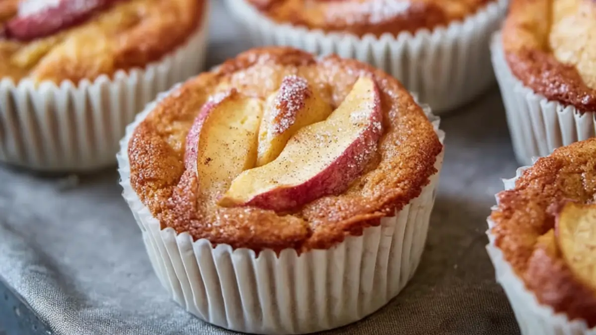 Enkla äppelmuffins för enkla lyxstunder