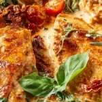 Perfekt Marry me chicken med färskost och spenat