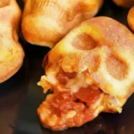 Skapa lyxig Pizza skallar Halloween idag!