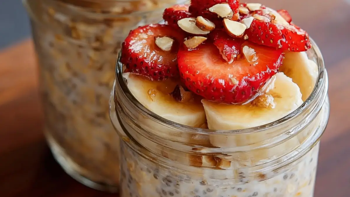 Perfekt Proteinrika Overnight Oats på 10 Minuter