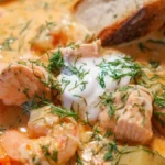 Fisksoppa med lax: Perfekt balans av smaker