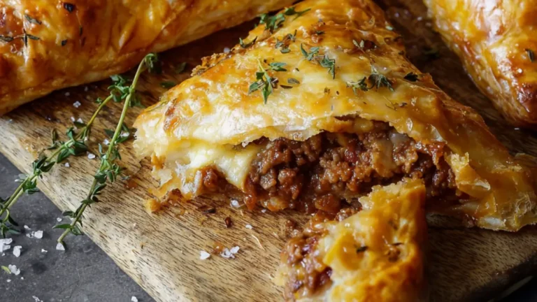 Enkelt och snabbt: Köttfärspiroger med smördeg