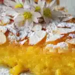 Familjens favorit: Vit kladdkaka med saffran