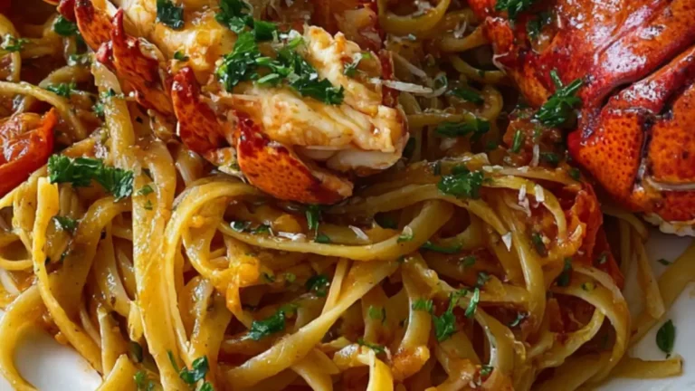 Avancerad Pasta med hummer för finsmakare