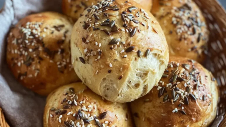 Hemgjorda Nattjästa frallor för lyxig frukost
