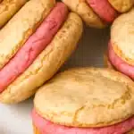 Lyxiga Hallonmacarons: Enkel och Snabb