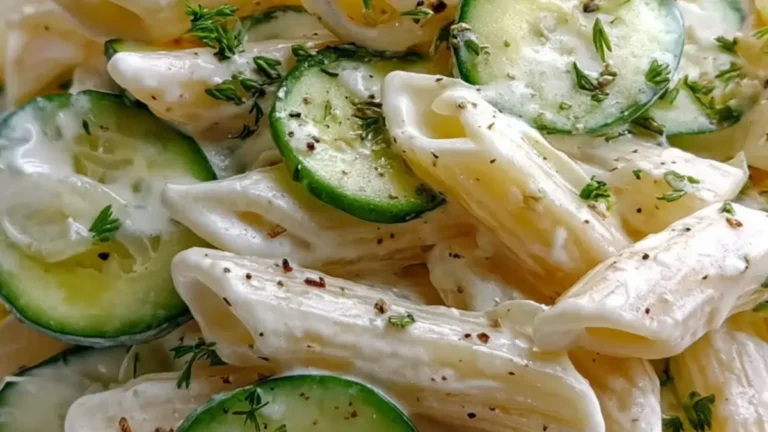 Perfekt Sommarrätt: Hälsosam Gurkpastasallad