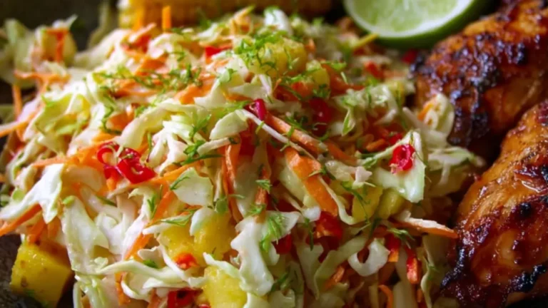 Enkelt och lyxigt: Karibisk coleslaw med twist