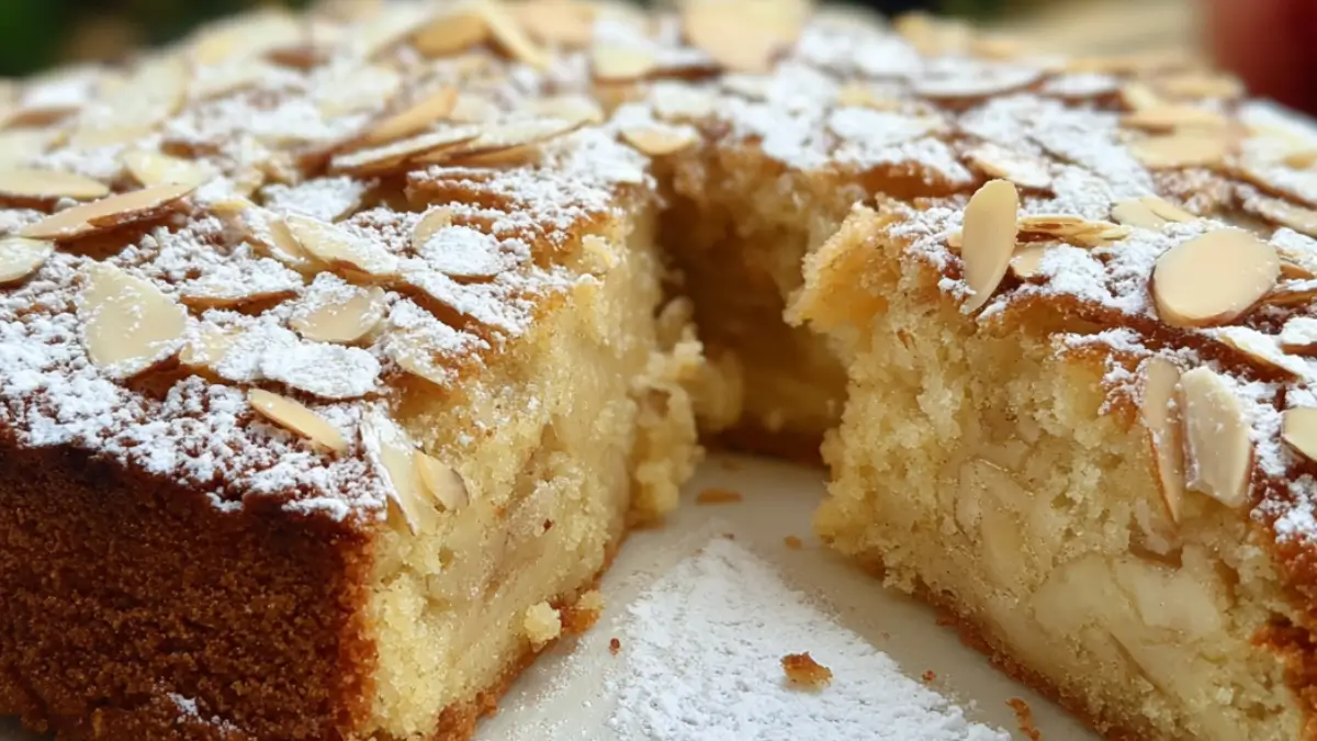 Perfekt Äpple och kardemummakaka hemma