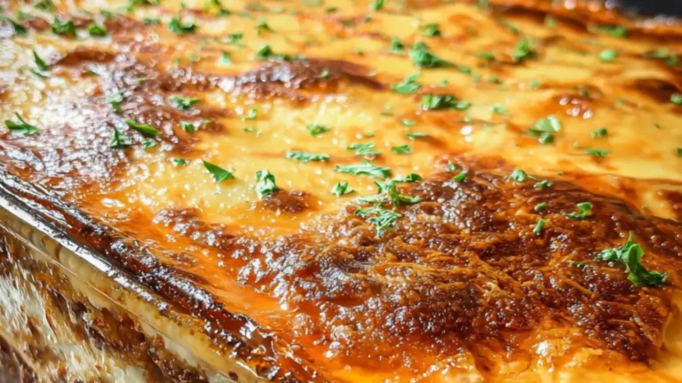 Krämig lasagne med mycket smak