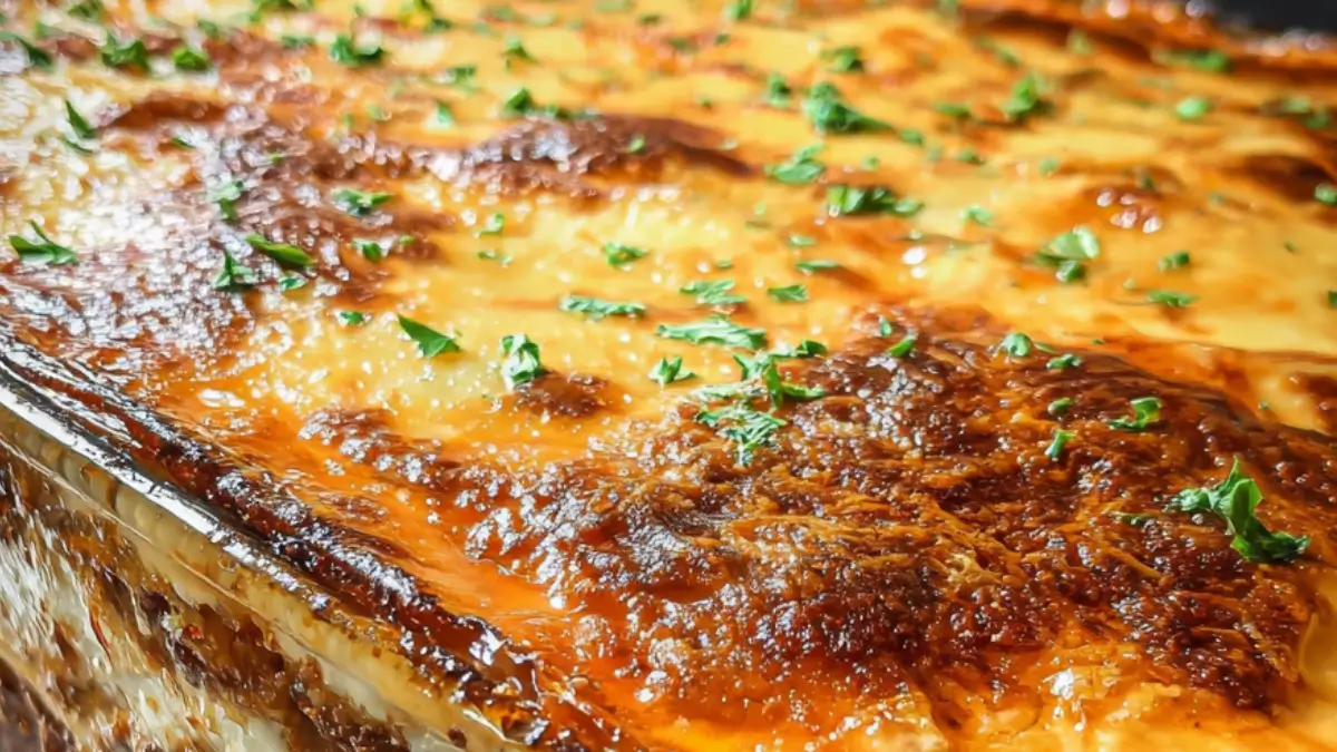 Krämig lasagne med mycket smak