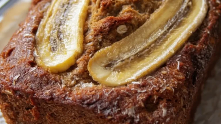Enkelt och Lyxigt Bananbröd Utan Mjöl