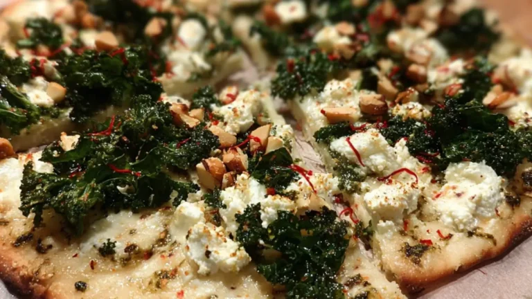 Perfekt Libapizza Bianco med grönkål på 30 min