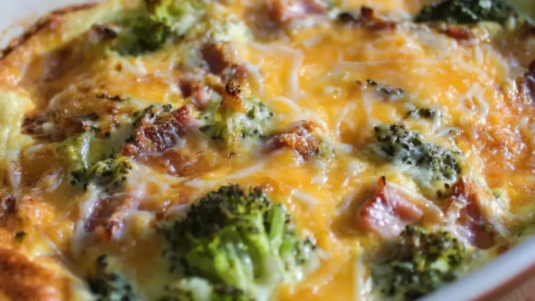 Familjens Favorit: Ugnsomelett med broccoli