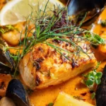 Perfekt Bouillabaisse med Citron & Grädde