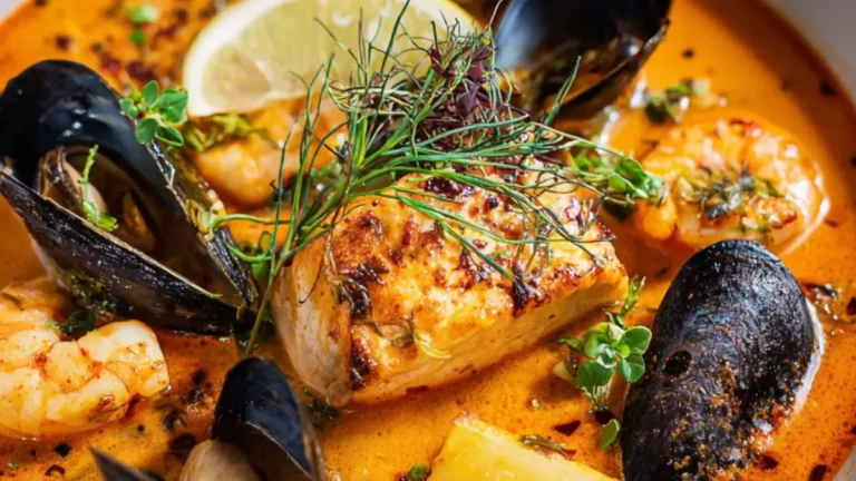Perfekt Bouillabaisse med Citron & Grädde