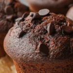 Enkla Dubbel Chokladmuffins för Chokladälskare