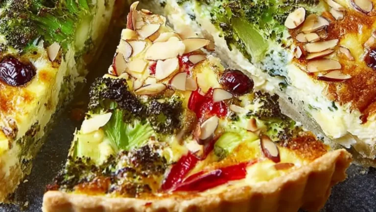 Perfekt Broccolipaj med ädelost och nötter hemma