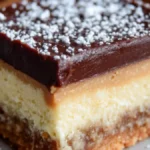 Kolacheesecake med mjölkchokladganache
