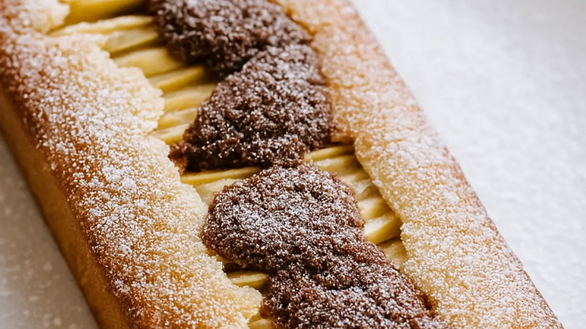 Äkta Snabb äppelkaka med kanelcrunch på nolltid