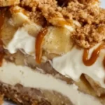 Äppelpajsglass med kola: En lyxig dessert