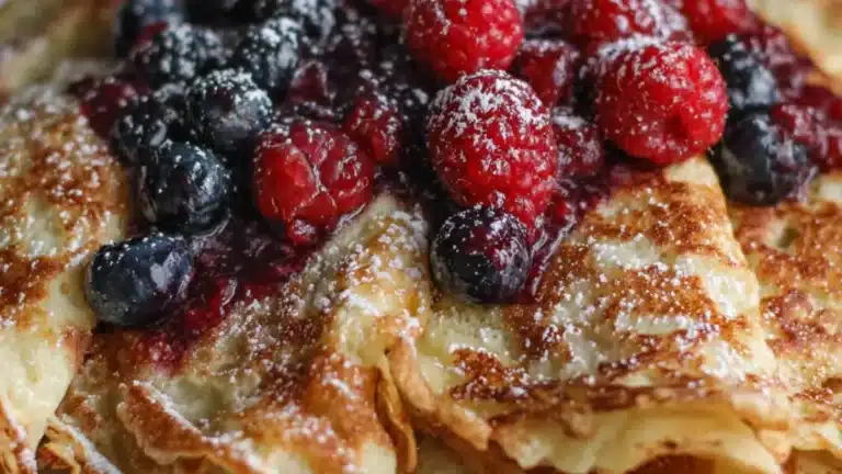 Grova pannkakor med råg: Fyllig smakupplevelse
