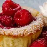 Enkla Hallongrottor och kladdkaka för familjen
