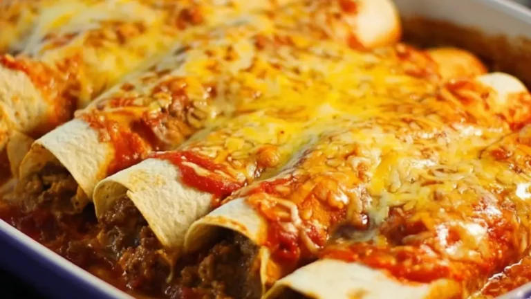 Perfekta Enchiladas med Riven Ost och Olja