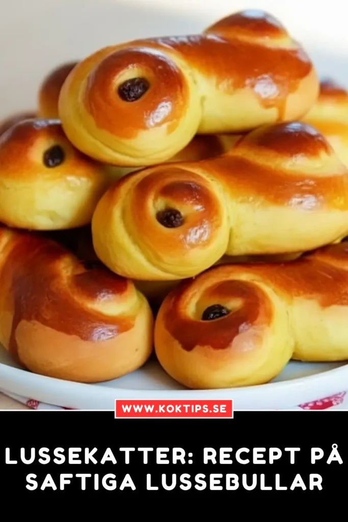Lussekatter: Recept på saftiga lussebullar