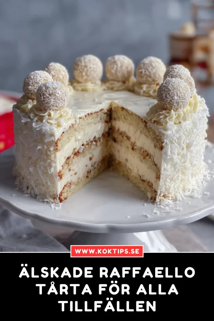 Älskade Raffaello tårta för alla tillfällen