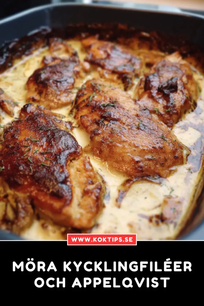 Möra kycklingfiléer och Appelqvist