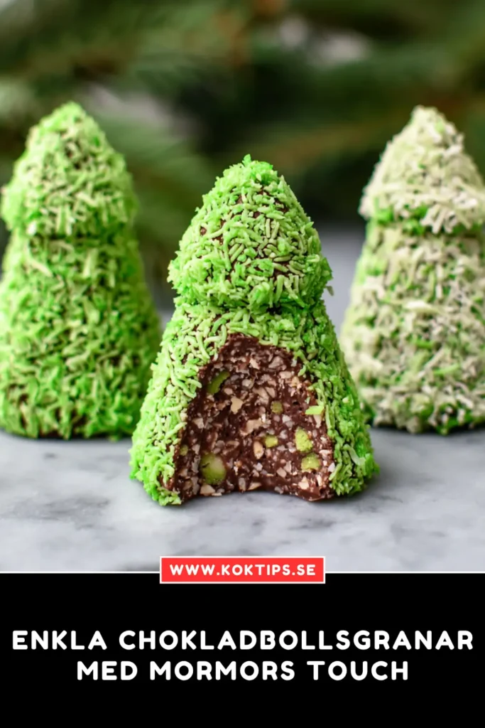 Enkla Chokladbollsgranar med mormors touch