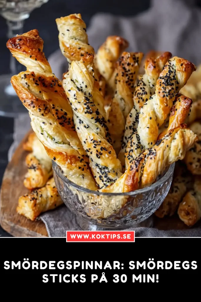 Smördegspinnar: Smördegssticks på 30 min!