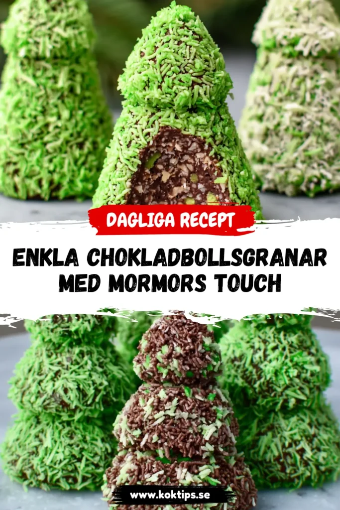 Enkla Chokladbollsgranar med mormors touch