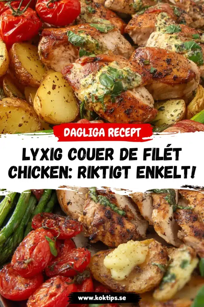 Lyxig Couer de filét chicken: Riktigt enkelt!
