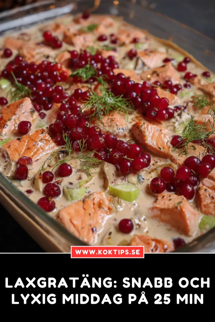 Laxgratäng: Snabb och Lyxig Middag på 25 Min