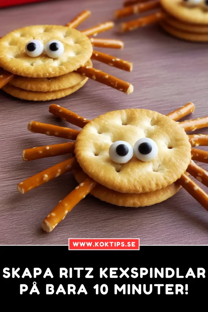 Skapa RITZ Kexspindlar på bara 10 minuter!