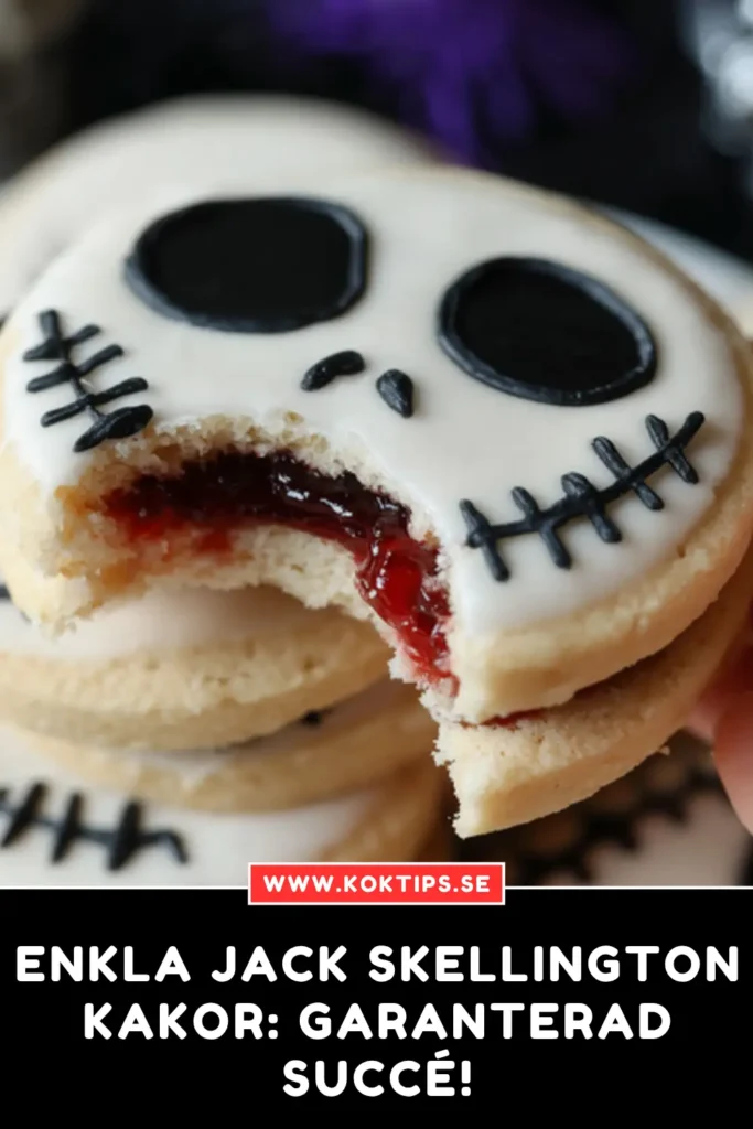 Enkla Jack Skellington kakor: Garanterad succé!