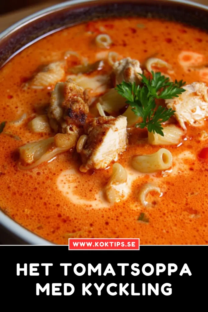 Het tomatsoppa med kyckling