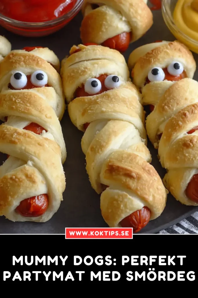 Mummy Dogs: Perfekt Partymat med Smördeg