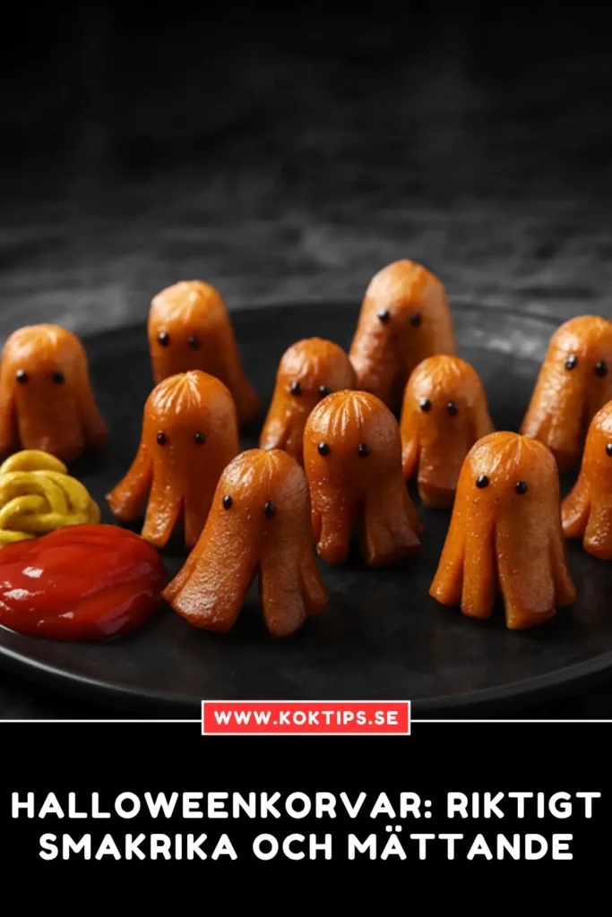 Halloweenkorvar: Riktigt Smakrika och Mättande